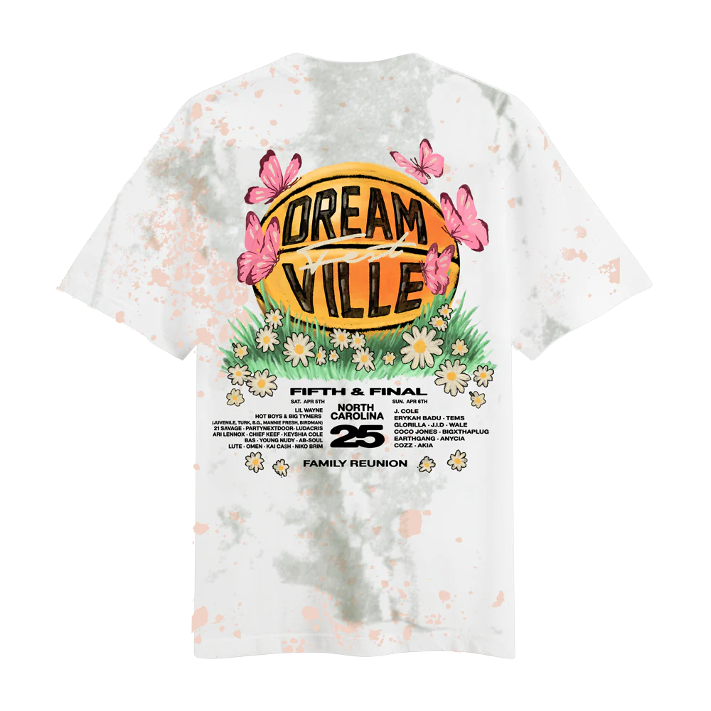 DV 25 Basketball Tiedye Lineup Tee