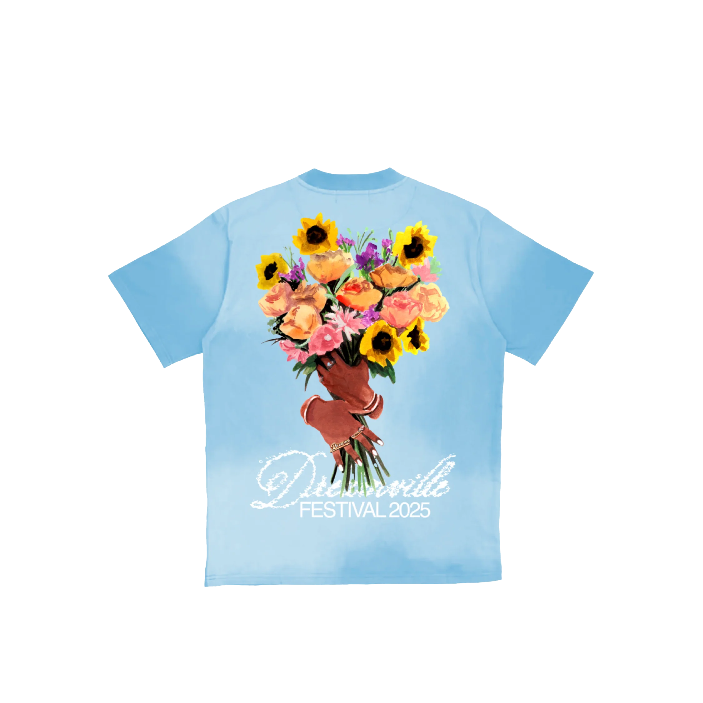 DV 25 Bouquet Blue Tee