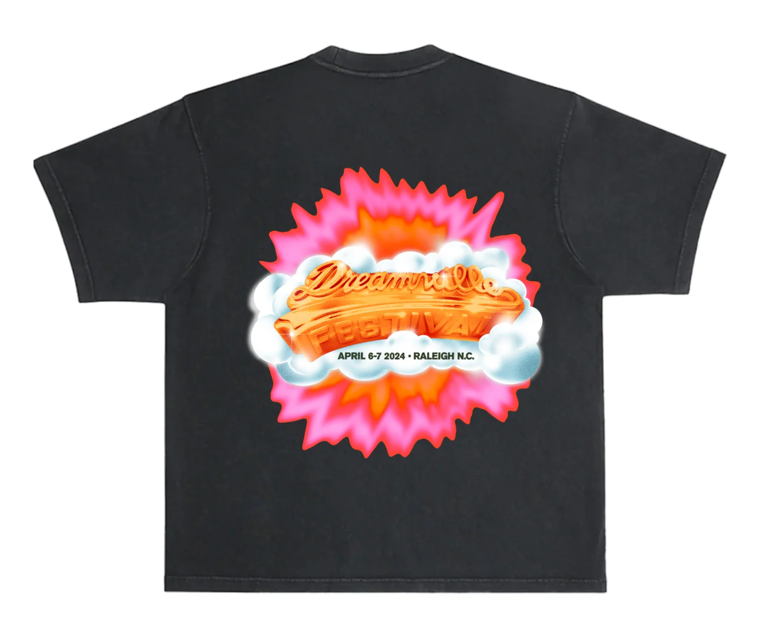 DV Fest 24 Sunburst Shadow Lineup Tee