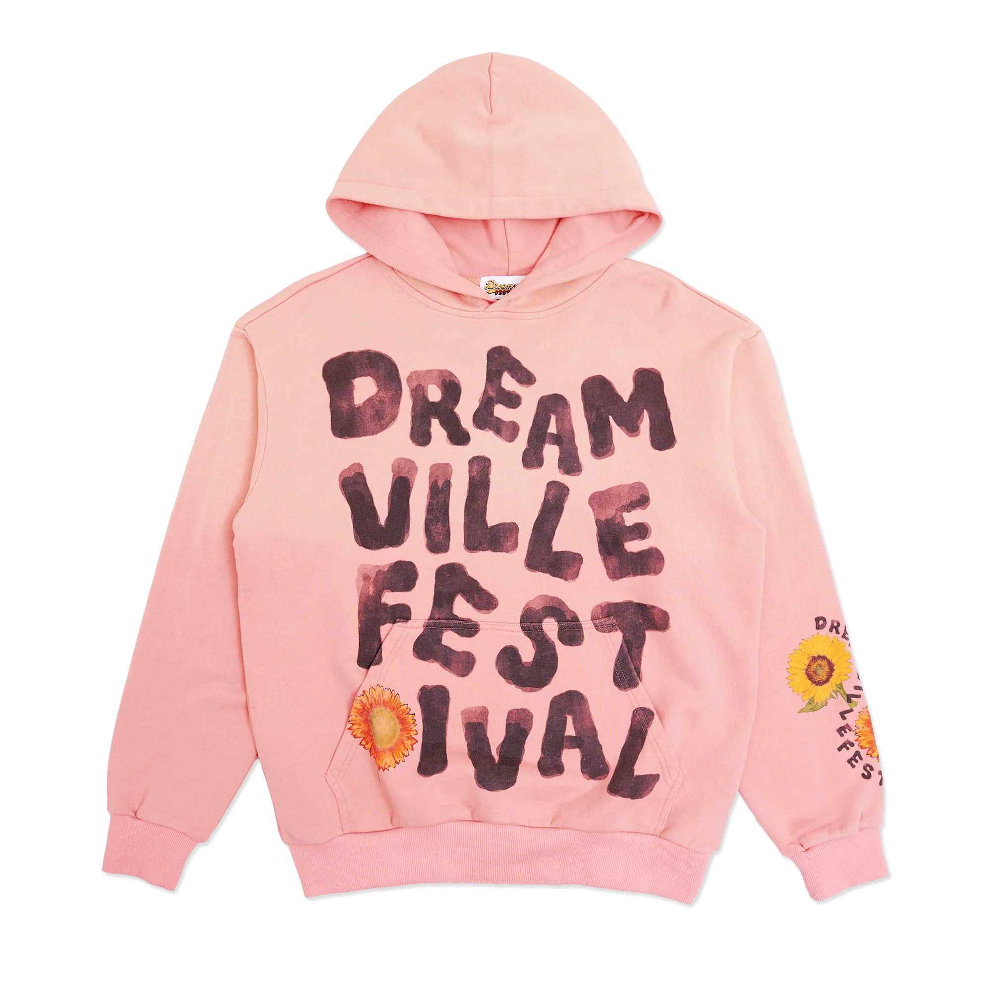 DV Fest Hoodie - Washed Flower Pink